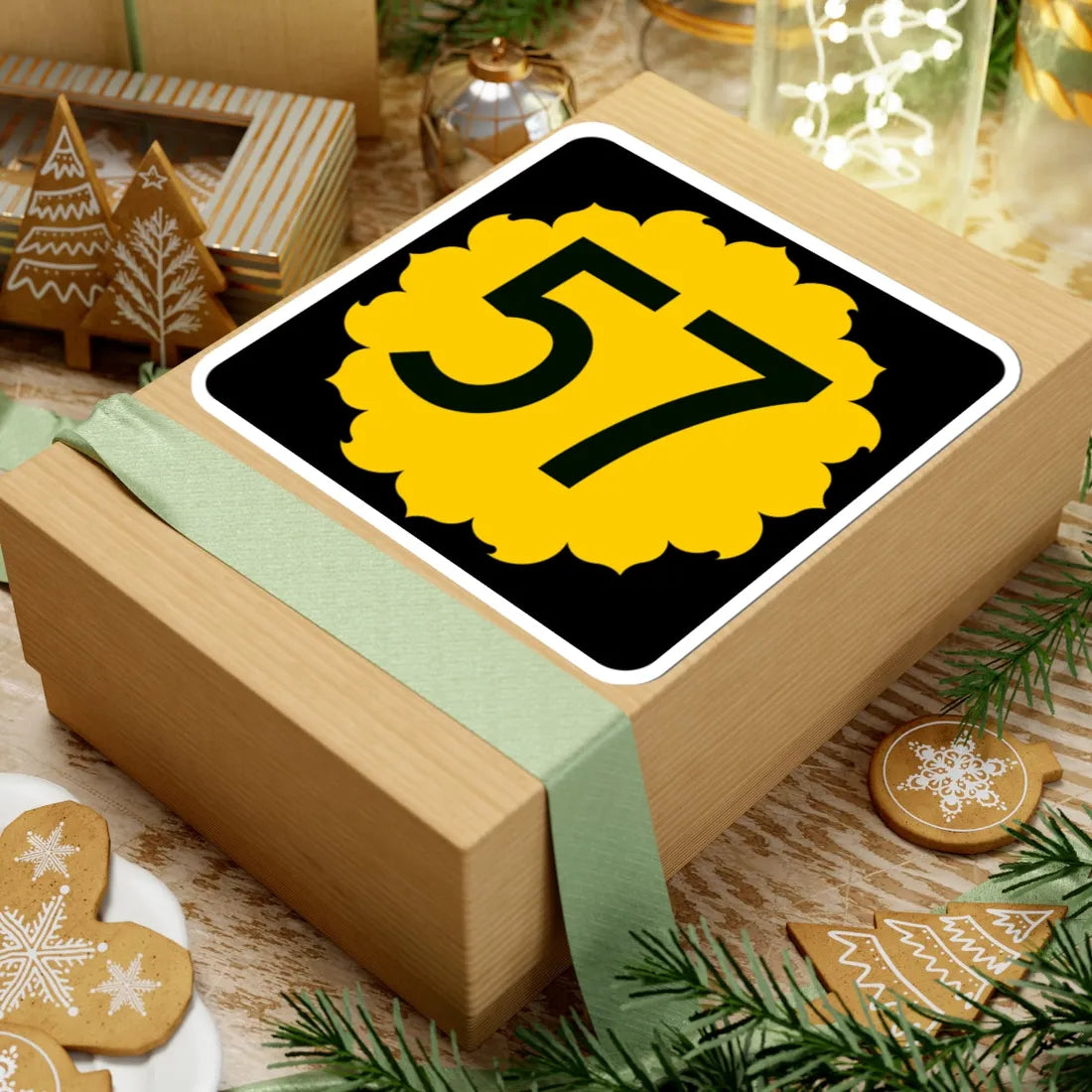 K-57 (Kansas) (Road Sign) STICKER Vinyl Kiss-Cut Decal - The Sticker Space