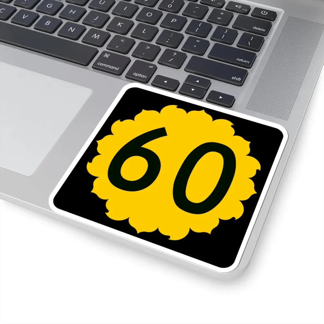 K-60 (Kansas) (Road Sign) STICKER Vinyl Kiss-Cut Decal - The Sticker Space