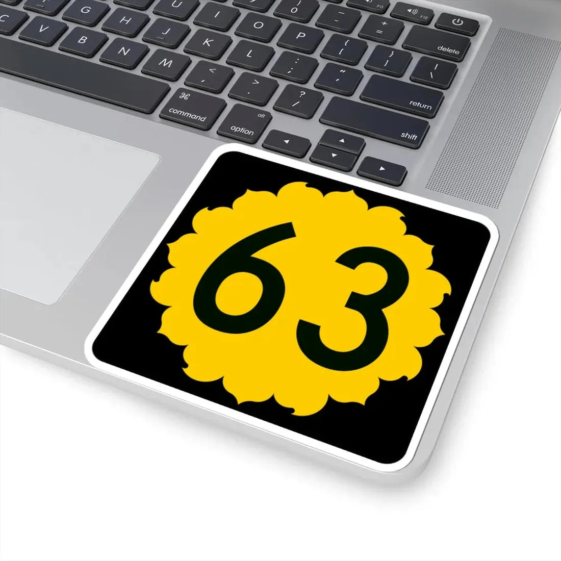 K-63 (Kansas) (Road Sign) STICKER Vinyl Kiss-Cut Decal - The Sticker Space