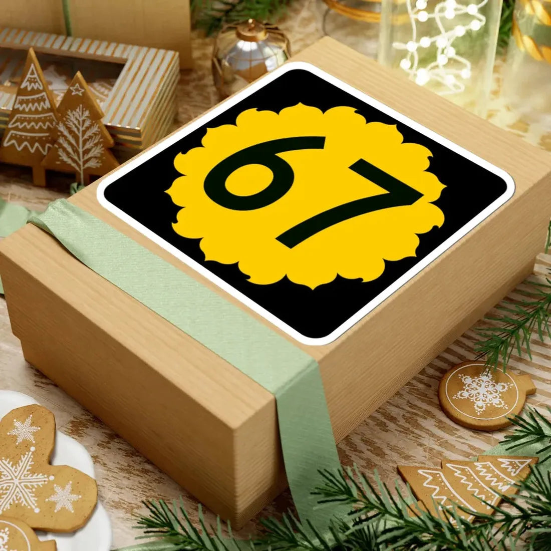 K-67 (Kansas) (Road Sign) STICKER Vinyl Kiss-Cut Decal - The Sticker Space