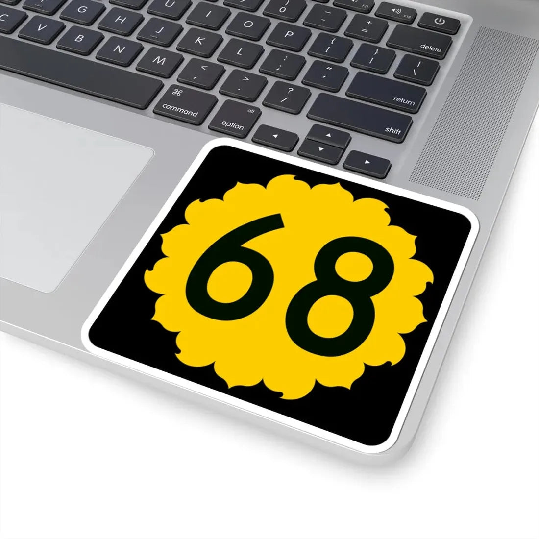 K-68 (Kansas) (Road Sign) STICKER Vinyl Kiss-Cut Decal - The Sticker Space