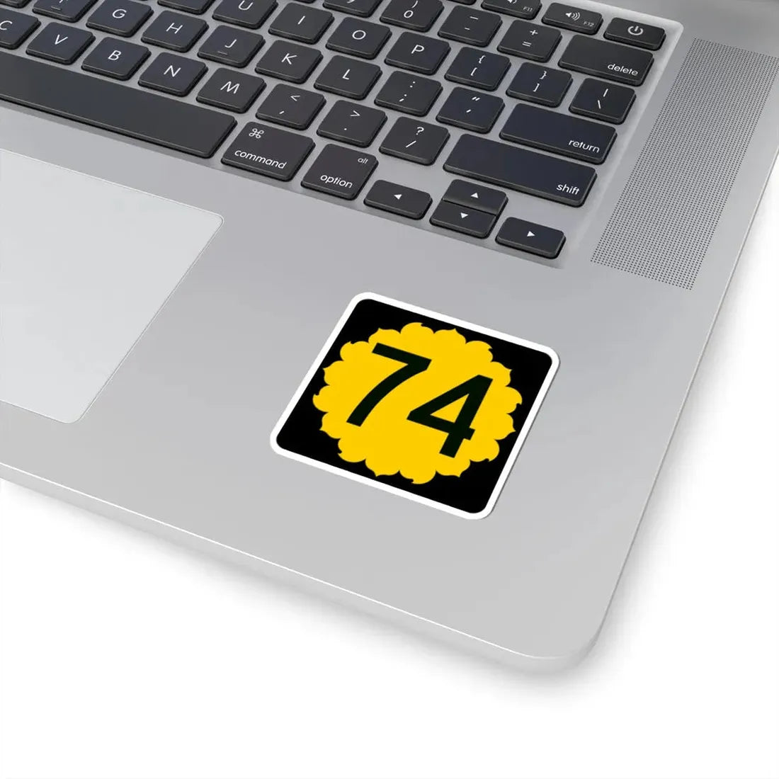K-74 (Kansas) (Road Sign) STICKER Vinyl Kiss-Cut Decal - The Sticker Space