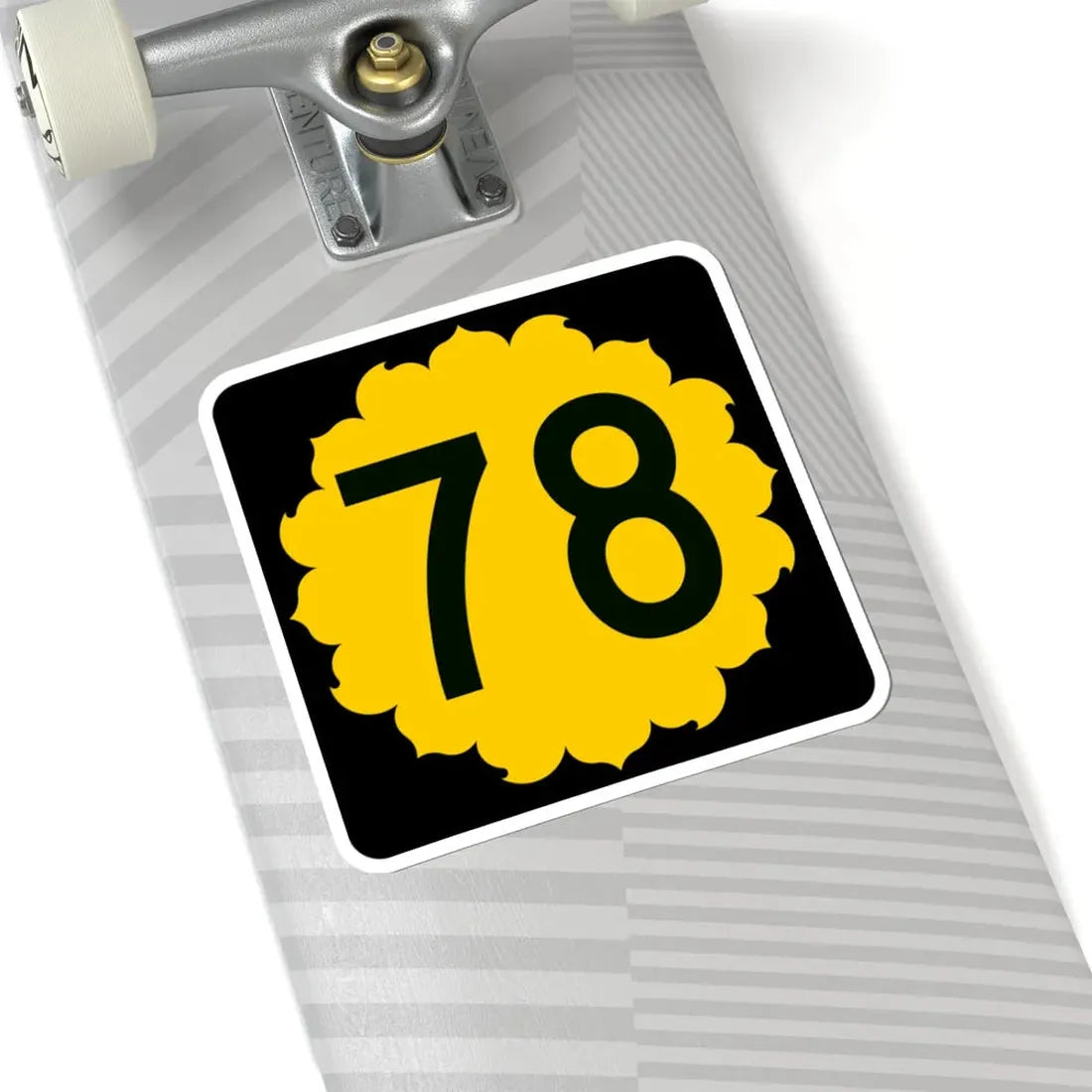 K-78 (Kansas) (Road Sign) STICKER Vinyl Kiss-Cut Decal - The Sticker Space