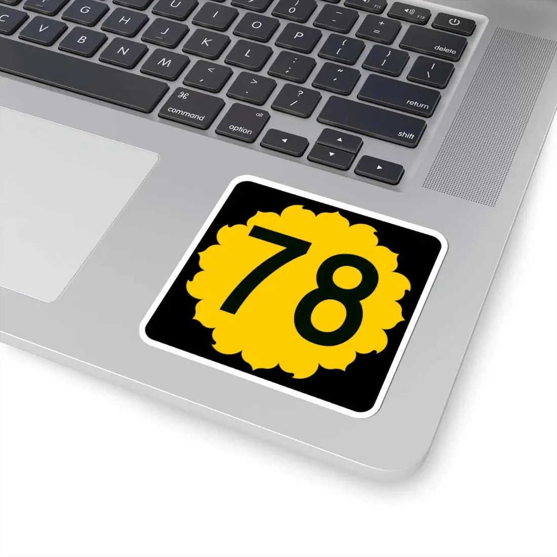 K-78 (Kansas) (Road Sign) STICKER Vinyl Kiss-Cut Decal - The Sticker Space