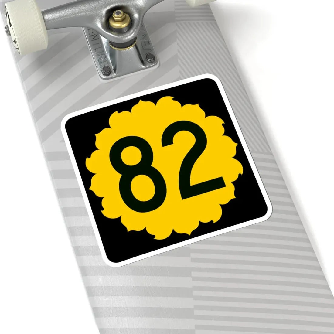 K-82 (Kansas) (Road Sign) STICKER Vinyl Kiss-Cut Decal - The Sticker Space