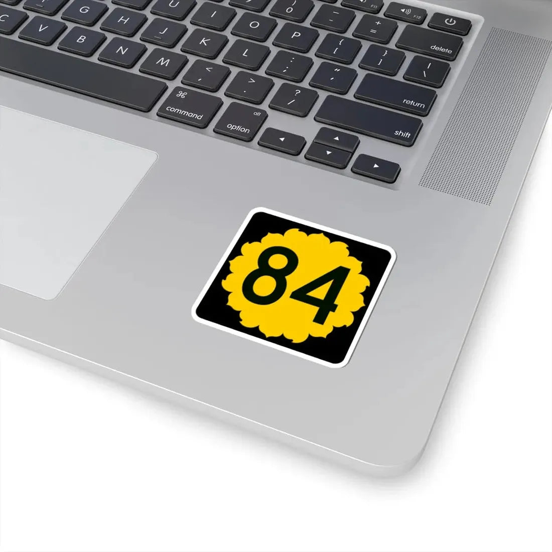 K-84 (Kansas) (Road Sign) STICKER Vinyl Kiss-Cut Decal - The Sticker Space