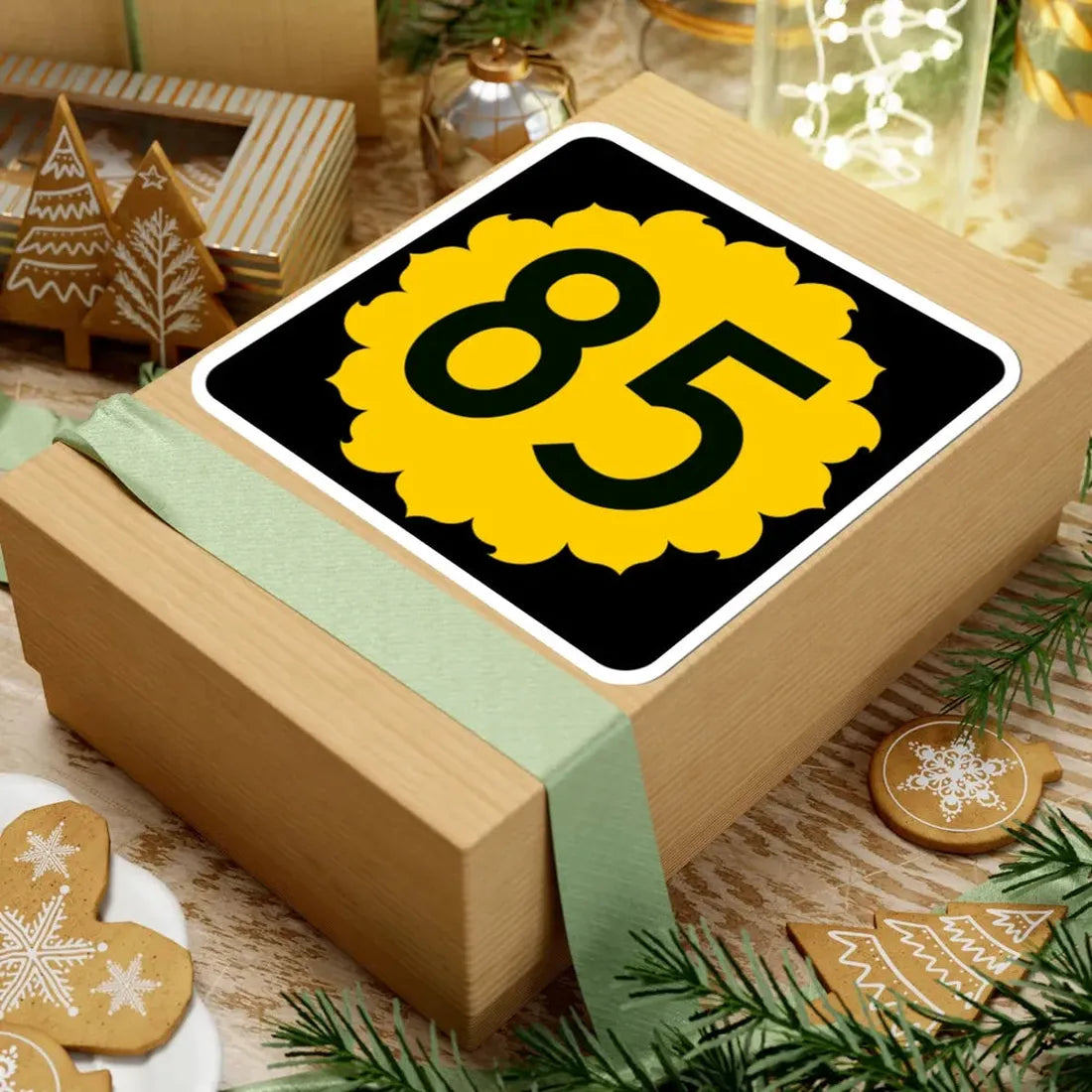 K-85 (Kansas) (Road Sign) STICKER Vinyl Kiss-Cut Decal - The Sticker Space