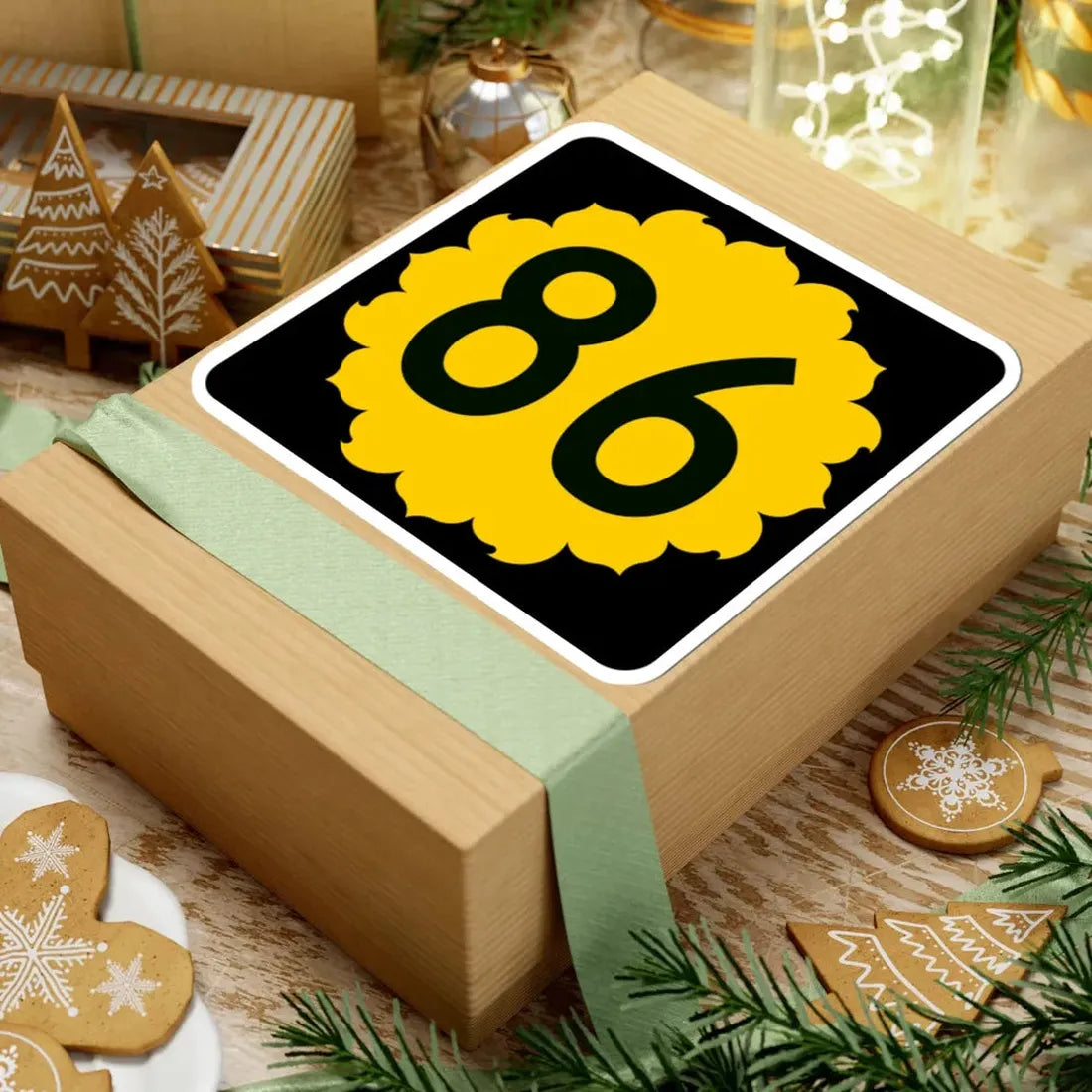 K-86 (Kansas) (Road Sign) STICKER Vinyl Kiss-Cut Decal - The Sticker Space