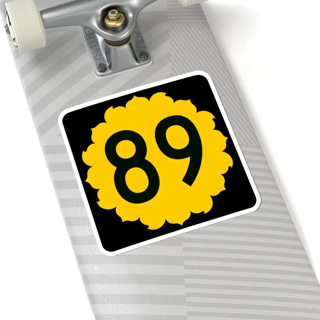 K-89 (Kansas) (Road Sign) STICKER Vinyl Kiss-Cut Decal - The Sticker Space