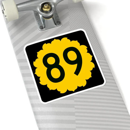 K-89 (Kansas) (Road Sign) STICKER Vinyl Kiss-Cut Decal - The Sticker Space