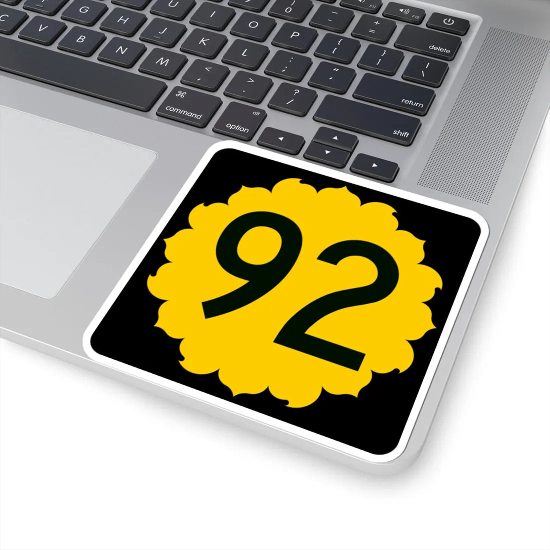 K-92 (Kansas) (Road Sign) STICKER Vinyl Kiss-Cut Decal - The Sticker Space