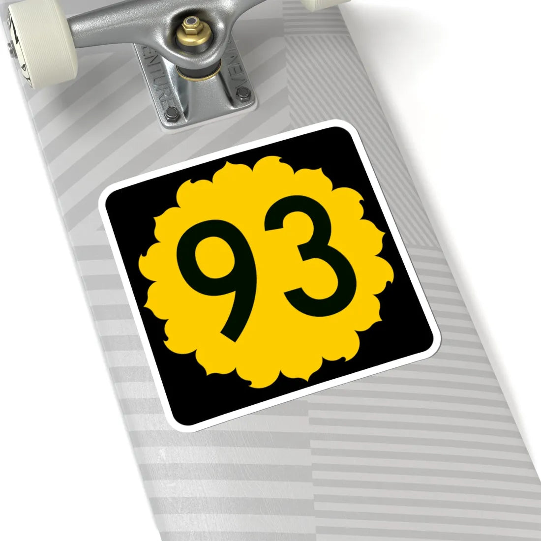 K-93 (Kansas) (Road Sign) STICKER Vinyl Kiss-Cut Decal - The Sticker Space