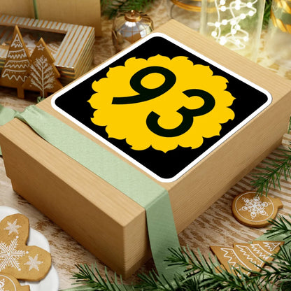 K-93 (Kansas) (Road Sign) STICKER Vinyl Kiss-Cut Decal - The Sticker Space