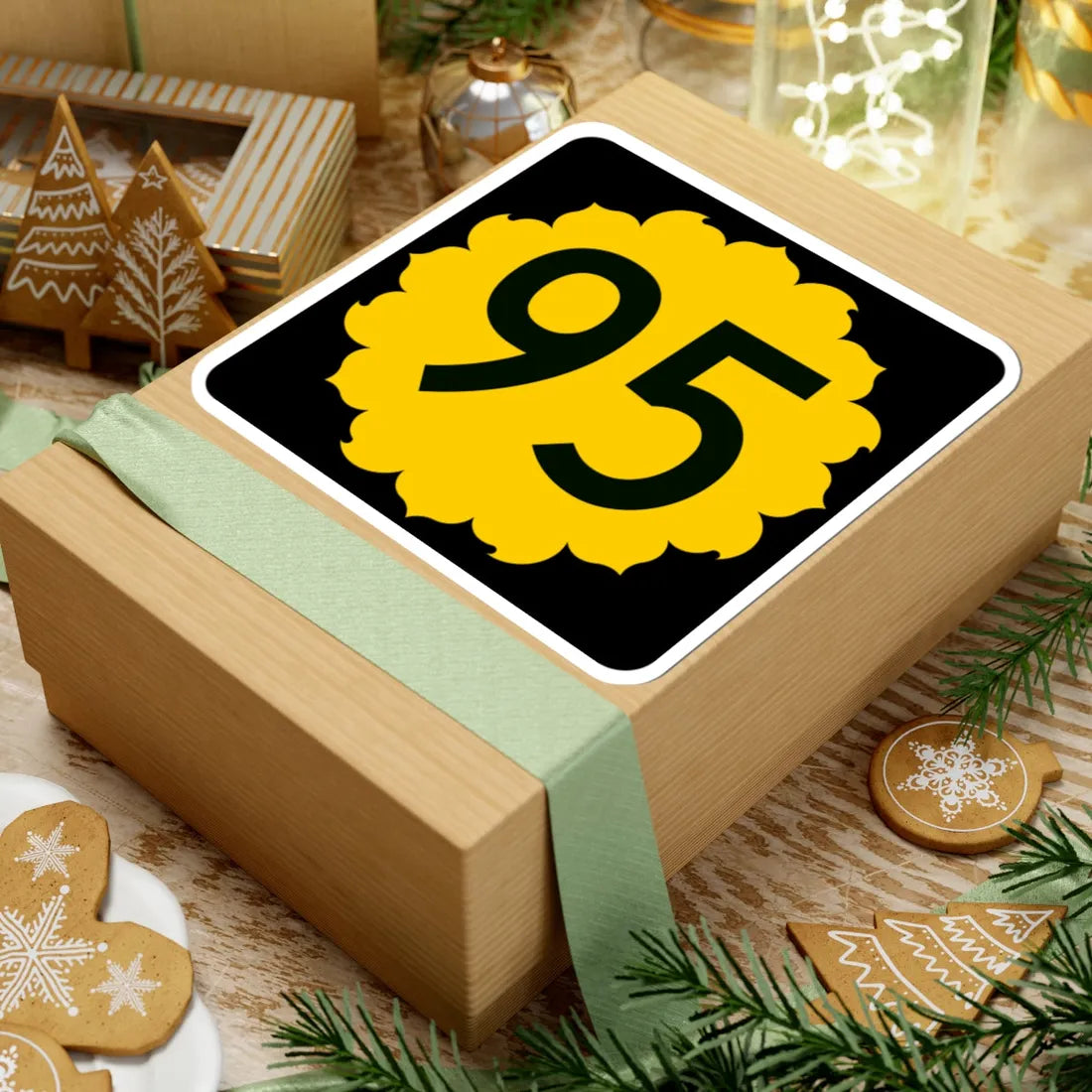 K-95 (Kansas) (Road Sign) STICKER Vinyl Kiss-Cut Decal - The Sticker Space