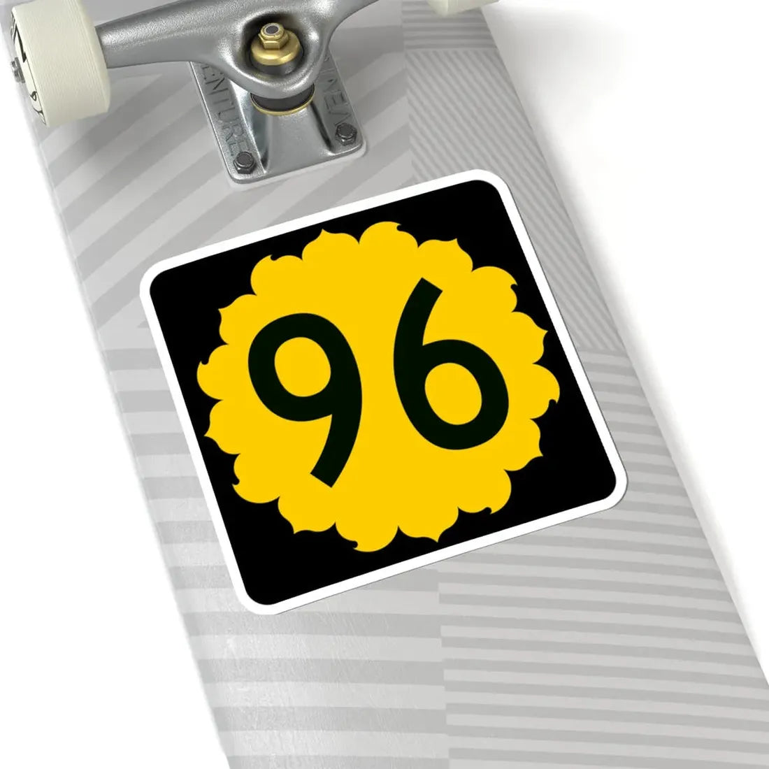 K-96 (Kansas) (Road Sign) STICKER Vinyl Kiss-Cut Decal - The Sticker Space