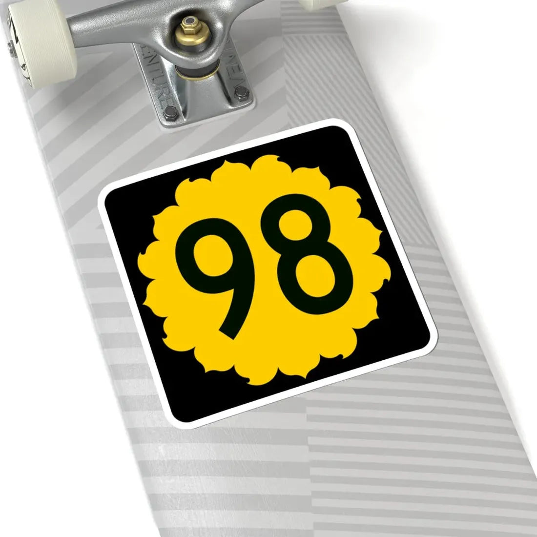 K-98 (Kansas) (Road Sign) STICKER Vinyl Kiss-Cut Decal - The Sticker Space