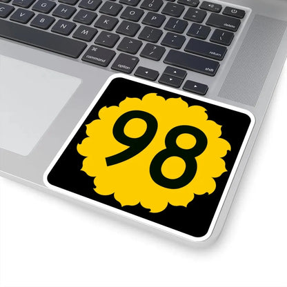 K-98 (Kansas) (Road Sign) STICKER Vinyl Kiss-Cut Decal - The Sticker Space