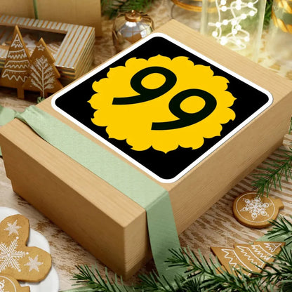 K-99 (Kansas) (Road Sign) STICKER Vinyl Kiss-Cut Decal - The Sticker Space