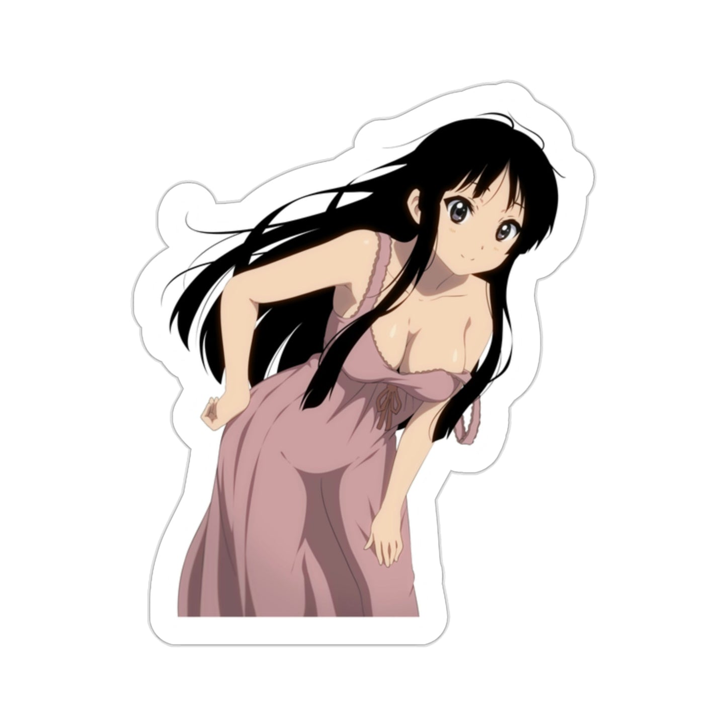 K-ON! - Mio Akiyama (Anime/Ecchi/Waifu) STICKER Vinyl Die-Cut Decal-2 Inch-The Sticker Space