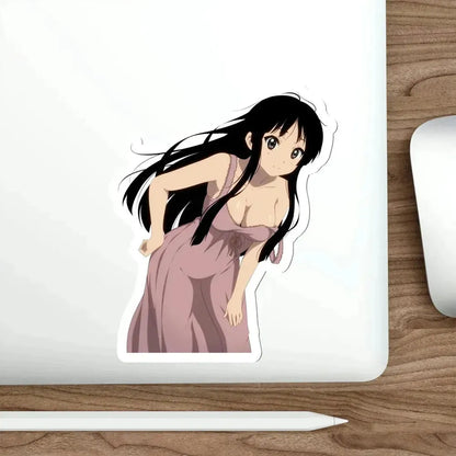 K-ON! - Mio Akiyama (Anime/Ecchi/Waifu) STICKER Vinyl Die-Cut Decal - The Sticker Space