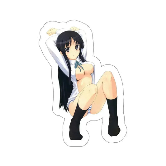 K-ON! - Mio Akiyama v2 (Anime/Ecchi/Waifu) STICKER Vinyl Die-Cut Decal 6 Inch - The Sticker Space