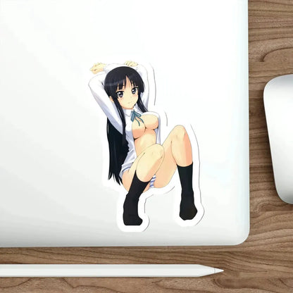 K-ON! - Mio Akiyama v2 (Anime/Ecchi/Waifu) STICKER Vinyl Die-Cut Decal - The Sticker Space