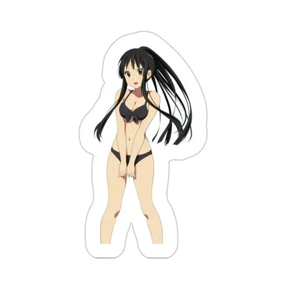 K-ON! - Mio Akiyama v3 (Anime/Ecchi/Waifu) STICKER Vinyl Die-Cut Decal 2 Inch - The Sticker Space