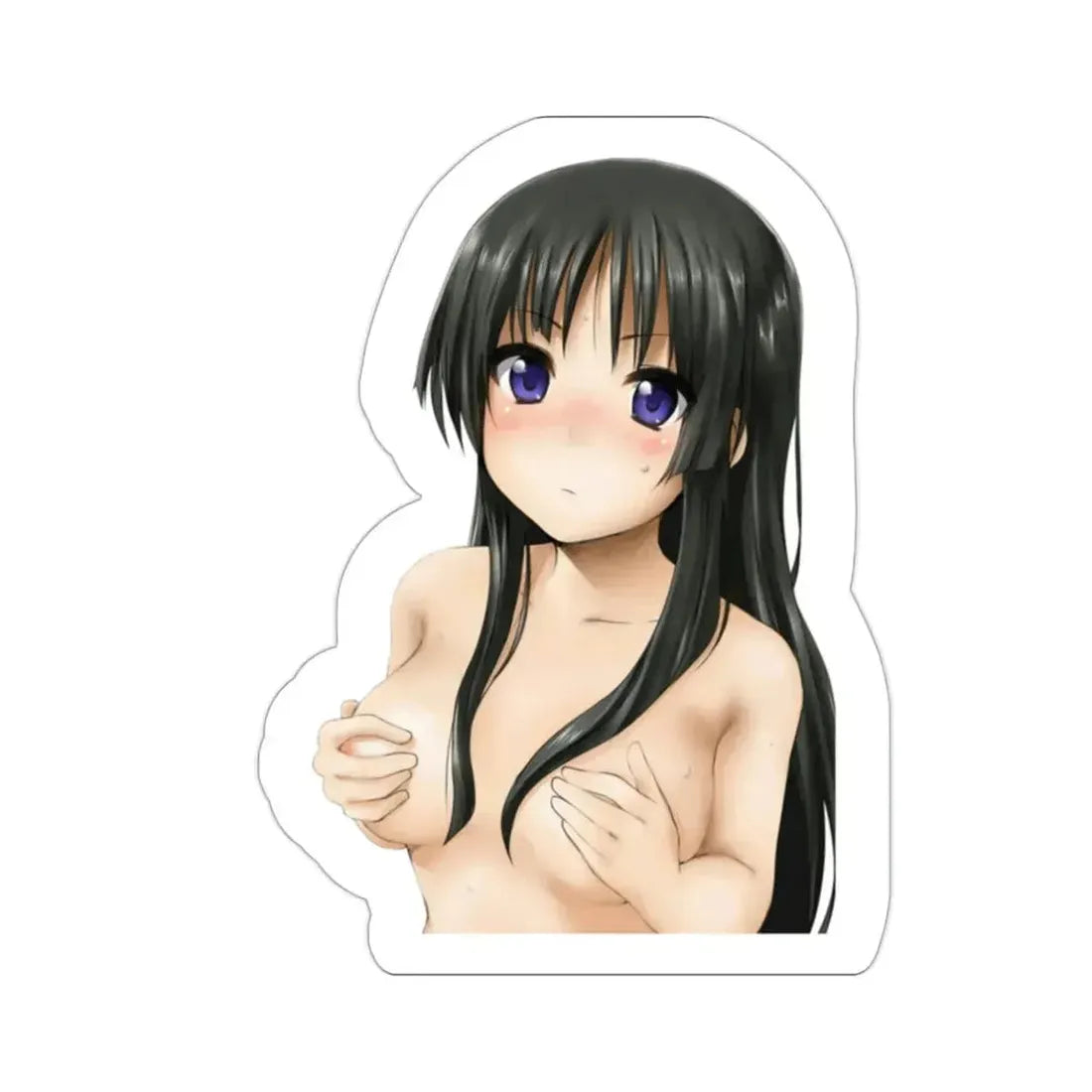 K-ON! - Mio Akiyama v5 (Anime/Ecchi/Waifu) STICKER Vinyl Die-Cut Decal 2 Inch - The Sticker Space