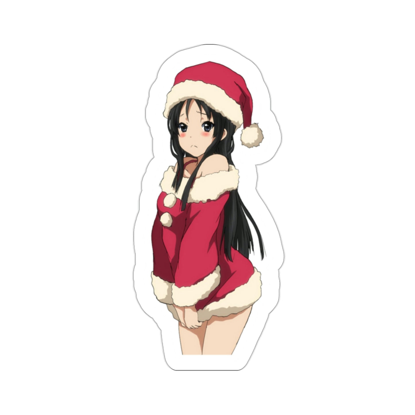 K-ON! - Mio Akiyama v6 (Anime/Ecchi/Waifu) STICKER Vinyl Die-Cut Decal-2 Inch-The Sticker Space