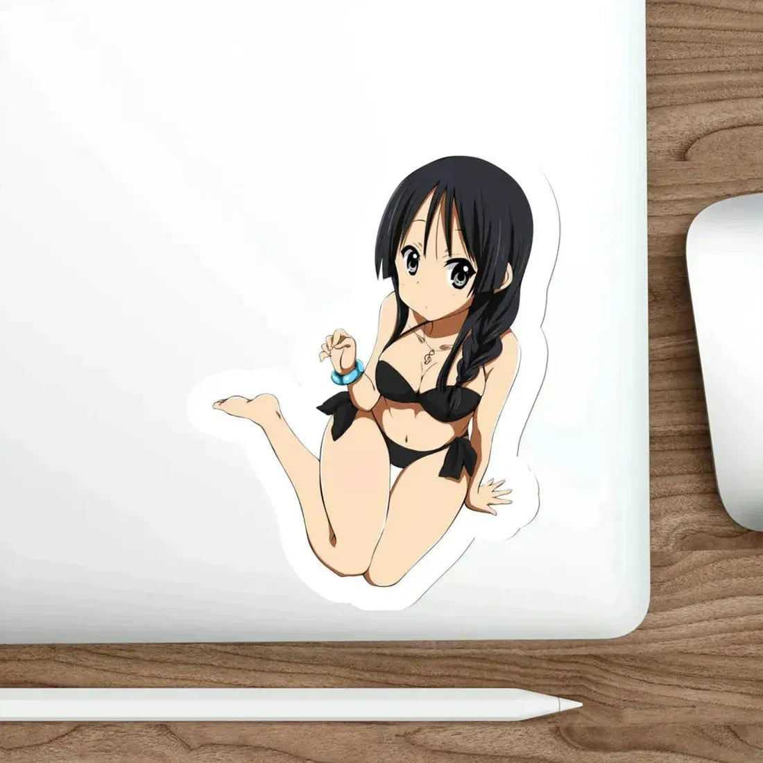 K-ON! - Mio Akiyama v7 (Anime/Ecchi/Waifu) STICKER Vinyl Die-Cut Decal - The Sticker Space