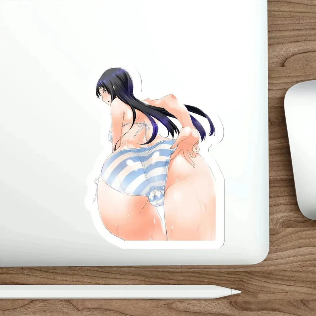K-ON! - Mio Akiyama v8 (Anime/Ecchi/Waifu) STICKER Vinyl Die-Cut Decal - The Sticker Space