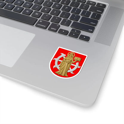 Kaarina.vaakuna (Finland) (Coat of Arms) STICKER Vinyl Kiss-Cut Decal - The Sticker Space