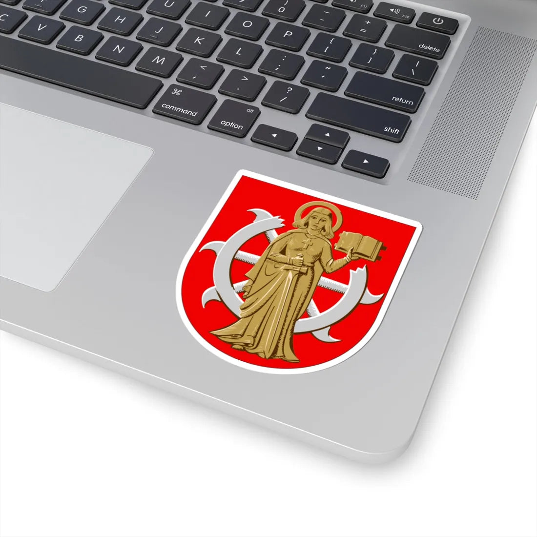 Kaarina.vaakuna (Finland) (Coat of Arms) STICKER Vinyl Kiss-Cut Decal - The Sticker Space