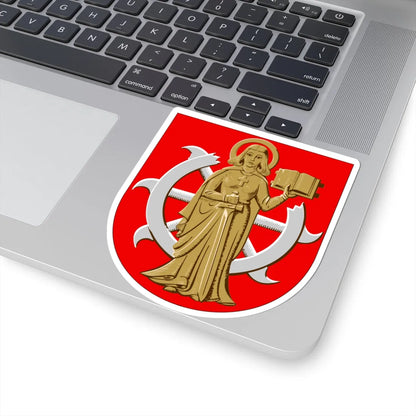 Kaarina.vaakuna (Finland) (Coat of Arms) STICKER Vinyl Kiss-Cut Decal - The Sticker Space