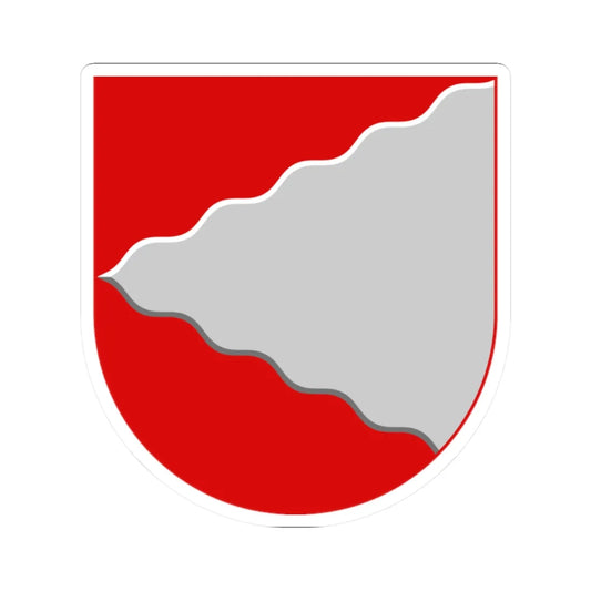 Kaavi.vaakuna (Finland) (Coat of Arms) STICKER Vinyl Kiss-Cut Decal 2 Inch White - The Sticker Space