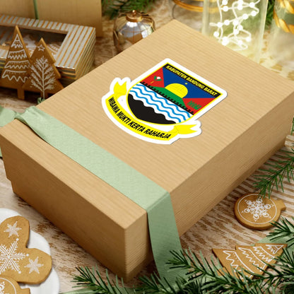 Kab Bandung Barat (Indonesia) (Coat of Arms) STICKER Vinyl Kiss-Cut Decal - The Sticker Space