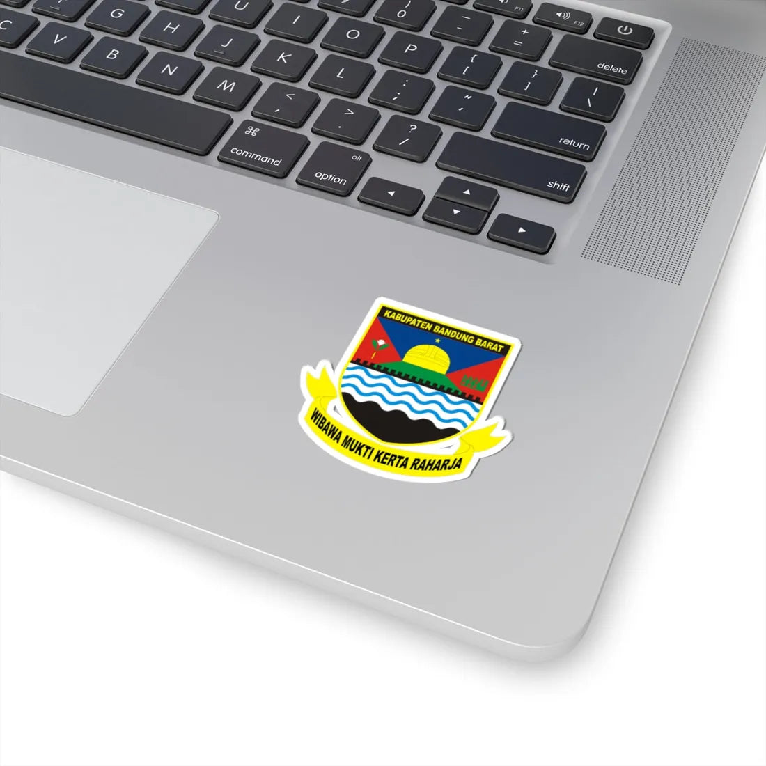 Kab Bandung Barat (Indonesia) (Coat of Arms) STICKER Vinyl Kiss-Cut Decal - The Sticker Space