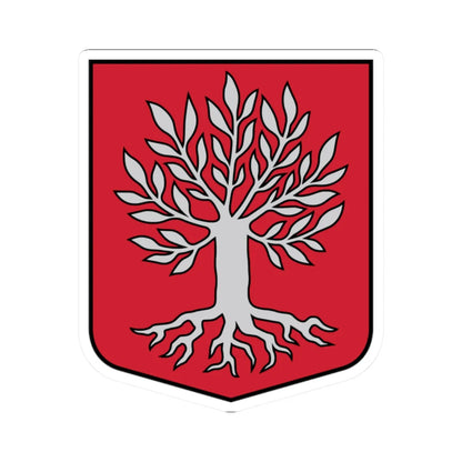 Kabiles pagasta ģerbonis (Latvia) (Coat of Arms) STICKER Vinyl Kiss-Cut Decal 2 Inch White - The Sticker Space