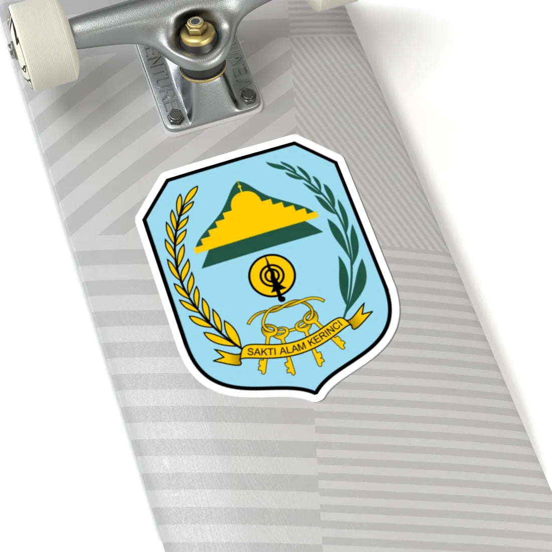 Kab.Kerinci (Indonesia) (Coat of Arms) STICKER Vinyl Kiss-Cut Decal - The Sticker Space