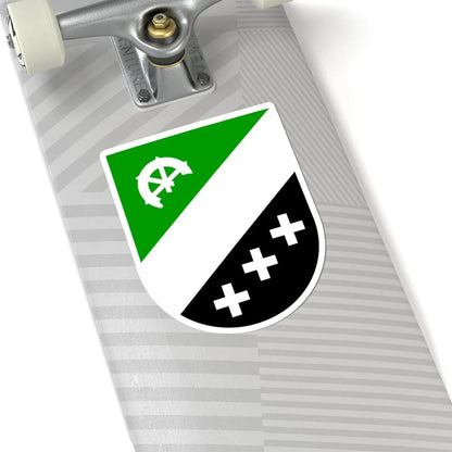 Kadrina valla vapp (Estonia) (Coat of Arms) STICKER Vinyl Kiss-Cut Decal - The Sticker Space