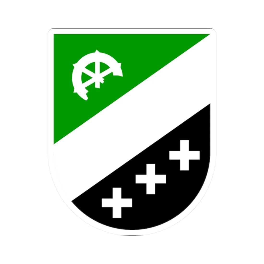 Kadrina valla vapp (Estonia) (Coat of Arms) STICKER Vinyl Kiss-Cut Decal - The Sticker Space