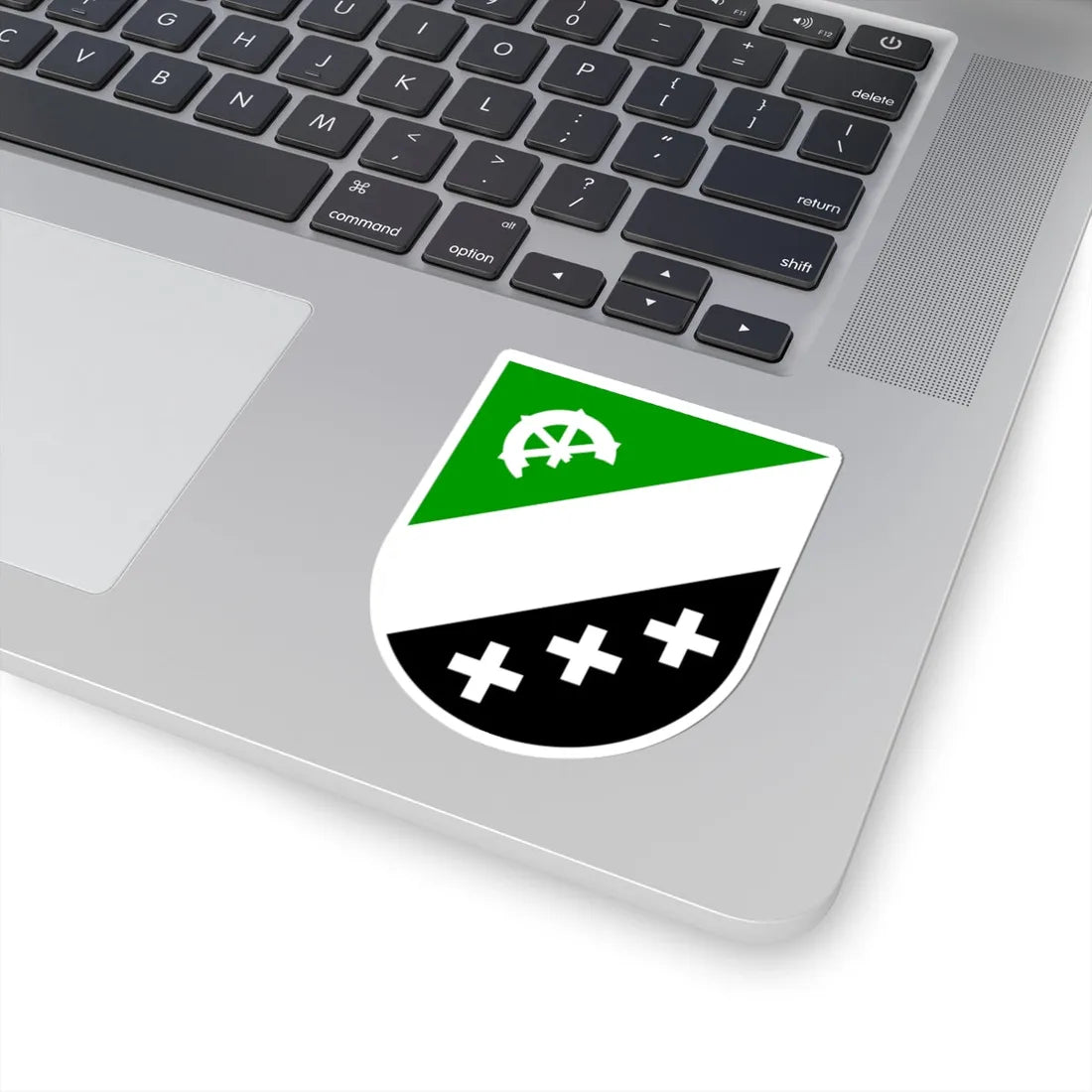 Kadrina valla vapp (Estonia) (Coat of Arms) STICKER Vinyl Kiss-Cut Decal - The Sticker Space