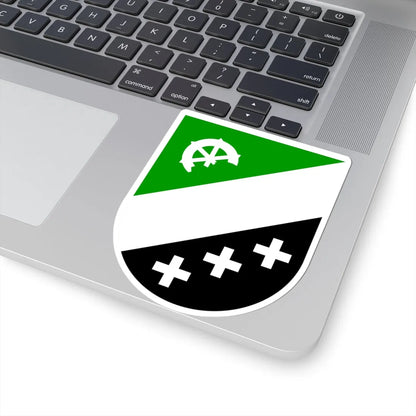 Kadrina valla vapp (Estonia) (Coat of Arms) STICKER Vinyl Kiss-Cut Decal - The Sticker Space