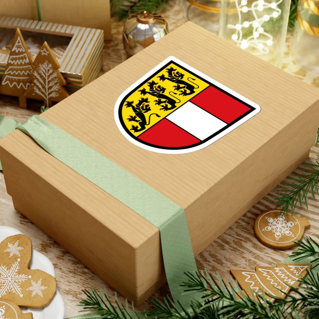 Kaernten shield CoA (Austria) (Coat of Arms) STICKER Vinyl Kiss-Cut Decal - The Sticker Space