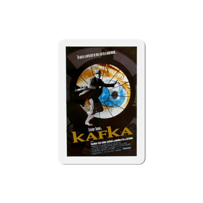 Kafka 1991 Movie Poster Die-Cut Magnet-4" x 4"-The Sticker Space