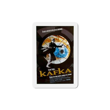 Kafka 1991 Movie Poster Die-Cut Magnet-6 Inch-The Sticker Space