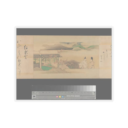 Kaihō Yūsetsu - The Tale of Genji - 17th century v16 - STICKER Vinyl Kiss-Cut Decal