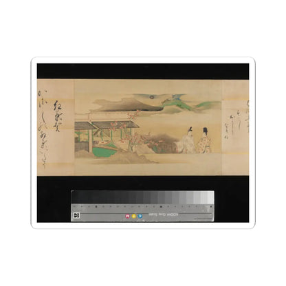 Kaihō Yūsetsu - The Tale of Genji - 17th century v16 - STICKER Vinyl Kiss-Cut Decal