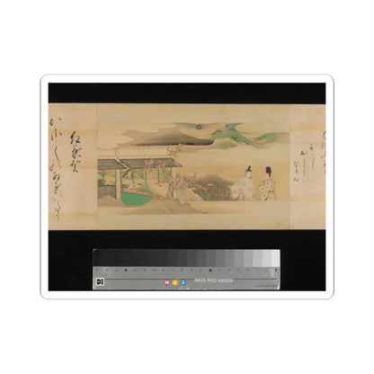 Kaihō Yūsetsu - The Tale of Genji - 17th century v16 - STICKER Vinyl Kiss-Cut Decal