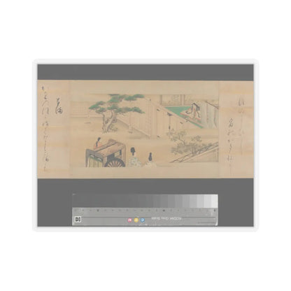 Kaihō Yūsetsu - The Tale of Genji - 17th century v26 - STICKER Vinyl Kiss-Cut Decal